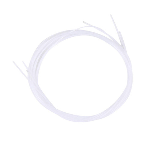 Set van 4 witte nylon ukelelesnaren