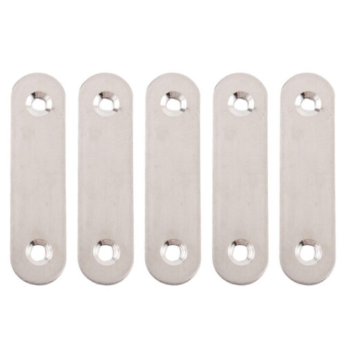 Πλάκα σύνδεσης επισκευής ίσιας γραμμής 60mm x 16mm, συσκευασία των 5 τεμαχίων