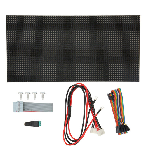 64x32 RGB LED-Matrix-Panel P4 4mm Pixelabstand Vollfarbdisplay 1