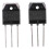 2 siliciumtransistoren - D 1047 + B 817, 200 V, 12 A 3