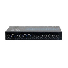 9-Band Equalizer, High Percompatible withmance, 9 Equalization Bands, 12V DC, compatible with Boat, RV, Car, Metal, with CD and AUX Input