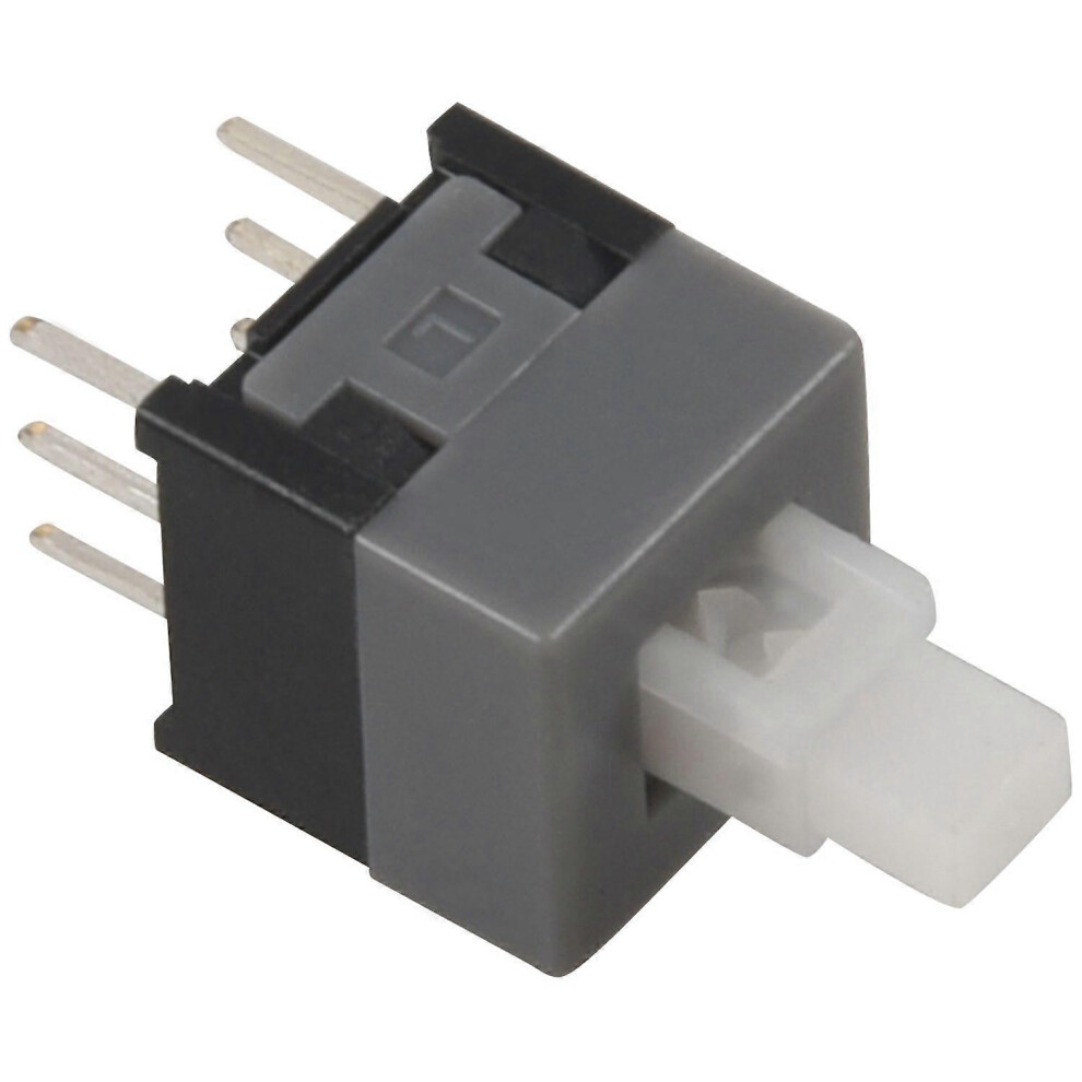 6-Pin Dpdt Lock Push Button Switch, 20 Pieces 8906497376463