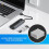10 pieces clear plastic USB Type-A plug dustproof plug stopper protective caps 5