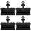 4 pcs. Rotary tool holders compatible with AXA Quick Change CNC turning tool 250-101 2