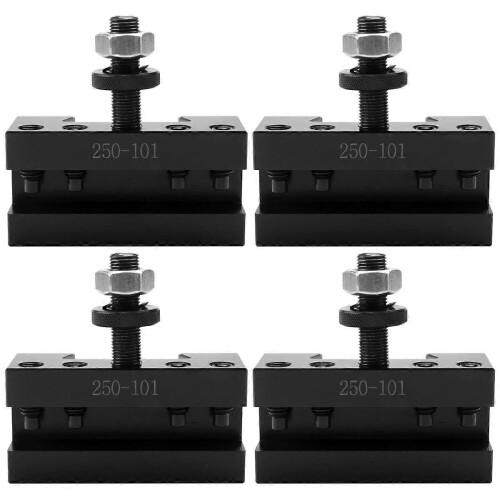 4 pcs. Rotary tool holders compatible with AXA Quick Change CNC turning tool 250-101 1