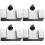 4 pcs. Rotary tool holders compatible with AXA Quick Change CNC turning tool 250-101 4