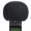 2 microphone windscreens: fur windscreen + foam microphone windscreen compatible with 4