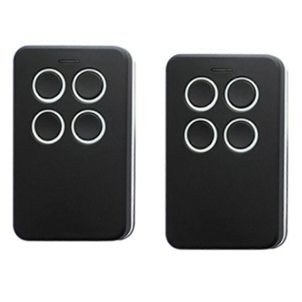 2 Universal Multi-Frequency Garage Door Remote Controls 280-868Mhz Compatible With All Fixed Codes And Pa 8263489636500