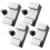 4 pcs. Rotary tool holders compatible with AXA Quick Change CNC turning tool 250-101 3