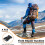 4 pieces of plastic side quick-release flaps compatible with 25mm webbing, black 4