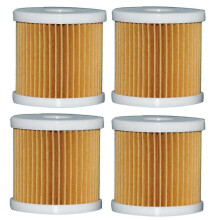 4 fuel filter elements 90794-46871 90794-46913 90794-46911 compatible with HONDA outboard motors