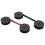 2-Pack Typewriter Ribbon Double Spool Typewriter Ribbon Ink Double Spools Ink Replacement Part compatible with Most Types 1