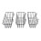 wire baskets, wall grid panel hanging wire baskets, wall storage and display baskets compatible with cabinet & 3