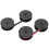 2-Pack Typewriter Ribbon Double Spool Typewriter Ribbon Ink Double Spools Ink Replacement Part compatible with Most Types 3