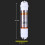 8 inch 1/4 inch water filter quick connection filter elements UF ultrafiltration membrane integrated 2