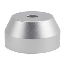 Yleismallinen alumiininen 45 RPM levysoittimen sovitin (1 kpl) - yhteensopiva 7" (17,8 cm) EP-levyjen kanssa