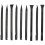 Set of 9 scratch-resistant plastic cleaning tools, pen-shaped cleaning tools, multi-purpose 3