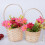 18 woven bamboo baskets, picnic baskets, practical flower covers, storage baskets, planters, wick 2