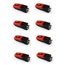 pieces Aluminum turntable diamond stylus compatible with LP turntables Phono ceramic cartridge