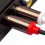 Vergulde RCA-audiokabel 2x RCA male 5