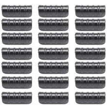 50-delige set inclusief buizen en bevestigingsclips voor zwart aluminium kasframe, tuingereedschap 20