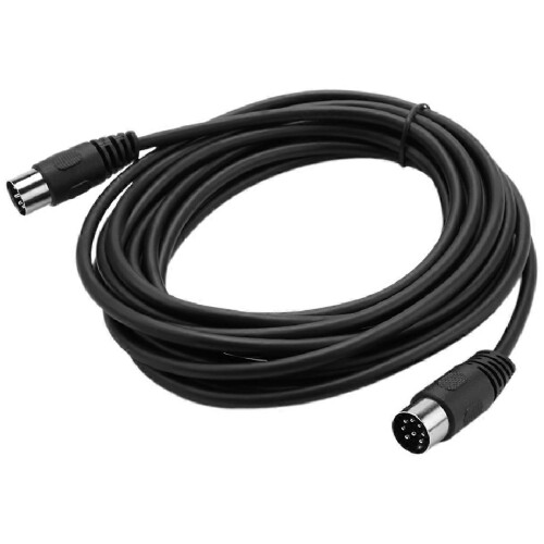 8-pins DIN audioadapterkabel male-male 2