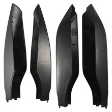 4Stk/Satz Schwarze ABS-Abdeckung für Dachträgerende für Toyota Prado FJ150 2010-2019