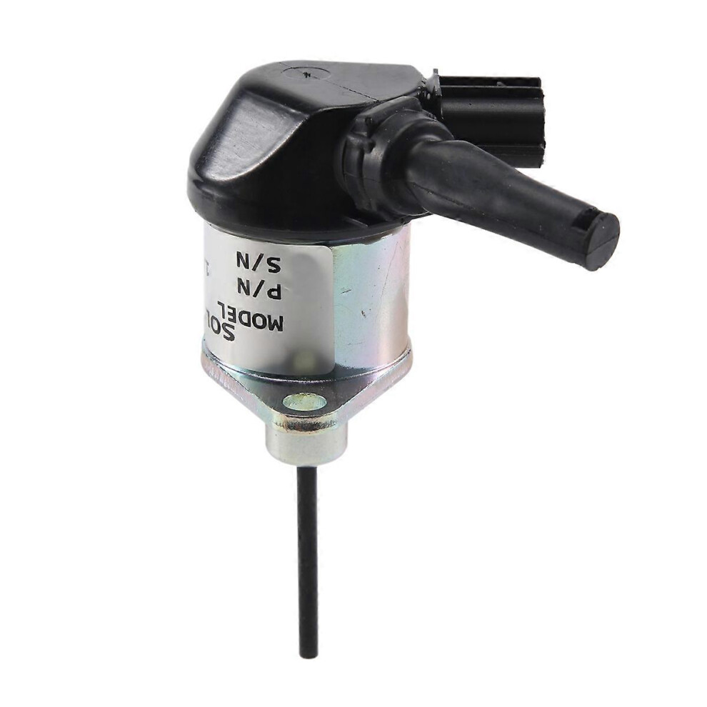 1A021-60015 12V Fuel Stop Solenoid Valve Compatible With Kubota L3830 L39 L3940 L45 L4600 L4630 L4740 L48 L5030 8083875160002