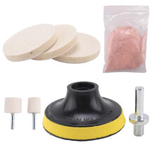 Set van 8 ceriumoxide glaspolijstpoeders (120 g per stuk) voor het verwijderen van diepe krassen uit glas en ramen.