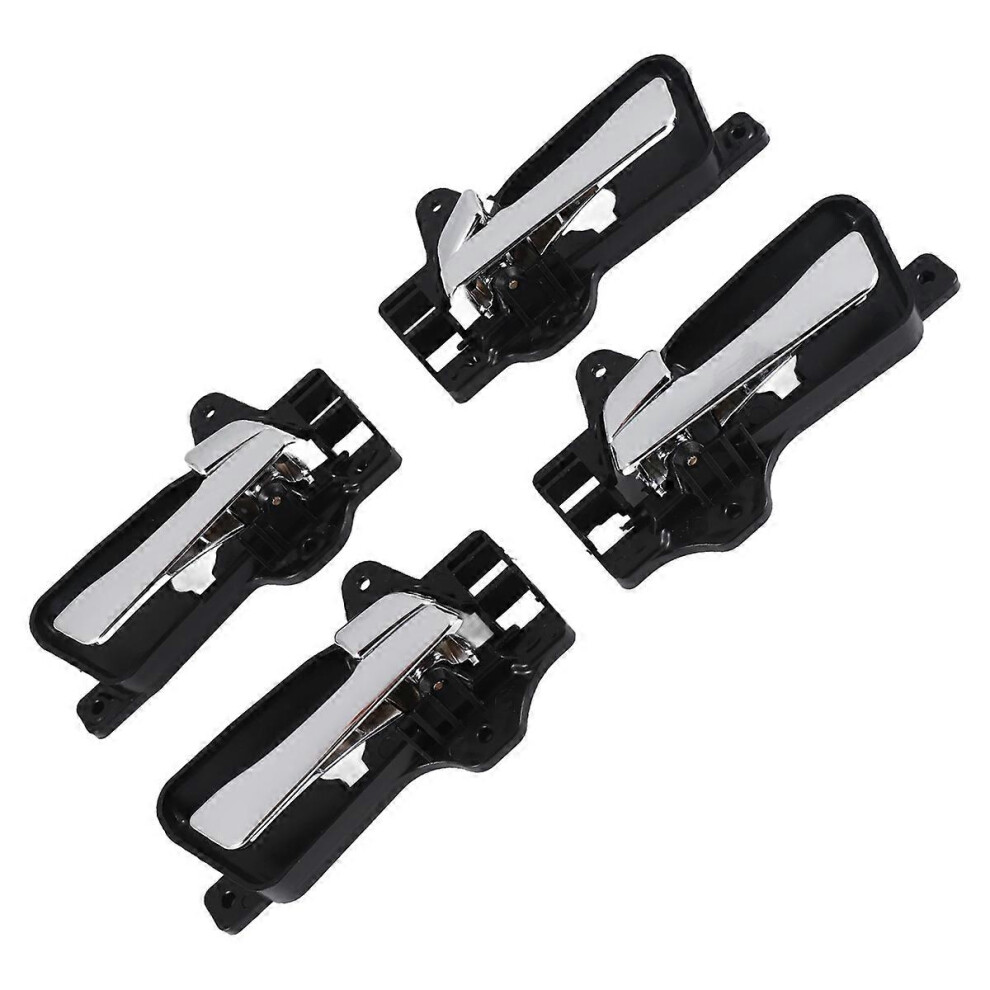 4 Interior Door Handles Compatible With Hyundai I30 I30cw 2007-2011 826102L010 826202L010 8777310013427