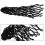 6 Pieces Hollow Billiard Nets Thicker Stronger Pool Table Pocket Nets compatible with Billiard Training 5