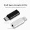 2 x Καλώδιο προσαρμογέα ακουστικών USB-C σε 3,5 mm 5