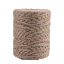 200m/roll 2mm Jute Rope Natural Thick Brown Rope compatible with Home Garden Plants Picture Hangers Industry