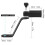 2pcs 10mm Bolt Motorcycle Mirror Extension Tripod Mobile Phone Conversion Extension Mount Adapter 5