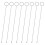 8-piece sewing loop turner, hook loop turner, sewing tool, needles, hooks with bar, crochet sewing materials 1