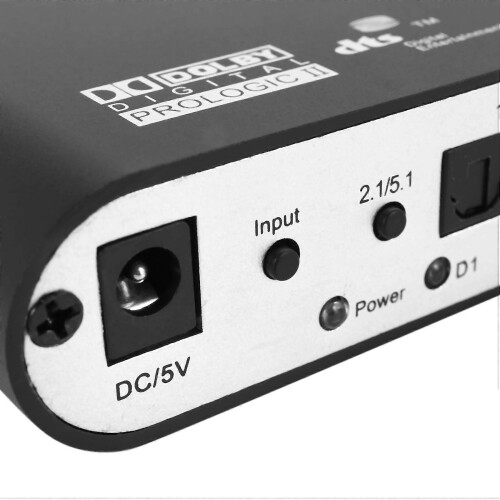 Decoder audio a 5.1 canali SPDIF coassiale a RCA DTS AC3, convertitore digitale-analogico 5.1 per PS3 2
