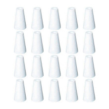 20 white pull knobs for Venetian blinds, white pull brackets for Venetian blinds, white pull pendants, bottom end for Venetian blinds