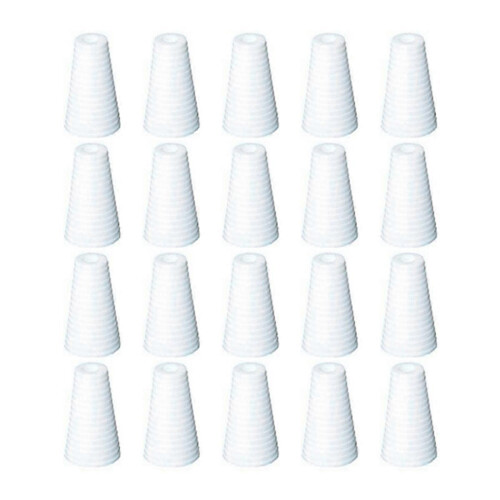 20 white pull knobs for Venetian blinds, white pull brackets for Venetian blinds, white pull pendants, bottom end for Venetian blinds