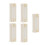 5 round 3x 1.5V AAA battery holder housing box white 2