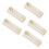 5 round 3x 1.5V AAA battery holder housing box white 3