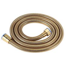 Tubo flessibile da giardino in acciaio inox lungo 1,5 m per soffione doccia "Gold"