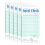 Customer bill books (5 items per customer), server notepads, green server notebooks, restaurant orders 1
