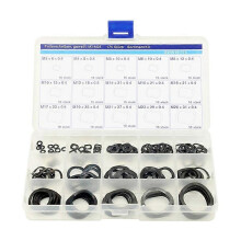 Assortimentsset met golfveerschroeven van 3-25 mm, 65Mn mangaanveerafdichtingen, assortimentsset met veerringen