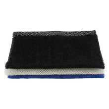 3-Piece Bath Sponge Africa Net Long Net Bath Sponge Exfoliating Shower Body Scrubber Back Scrubber
