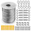 30m flexibele staalkabel met PVC-coating, stalen dragende kabel, diameter 1
