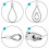 30m flexibele staalkabel met PVC-coating, stalen dragende kabel, diameter 4