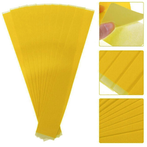 20 PVC adhesive strips for zero-gap woodworking tools, compatible with miter saws and circular saws. 1