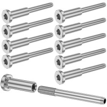 10-delige set onzichtbare kabelrails, kabelrailkrimpklemmen, kabelspanner krimptang S