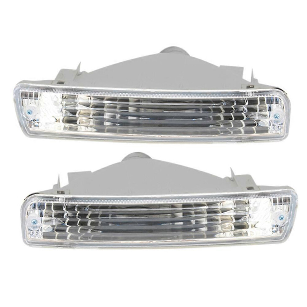 Front Bumper Indicator Lights Compatible With Toyota Land Cruiser 80 Series 1991-1998 Lc80 Fj80 Fzj80 H 8146957188490
