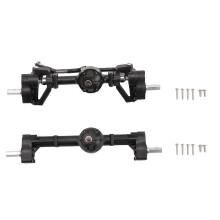 2 front and rear portal axles compatible with WPL C14 C24 C24-1 C34 C44 B14 B24 1/16 RC car upgrade parts